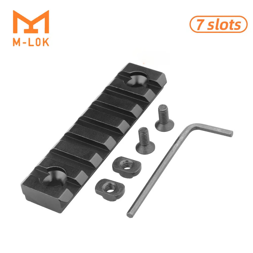 Jagd Taktische Picatinny Schiene 3-13 Slots 20mm Aluminium Schienenadapter Halterung für Keymod / M-LOK System Handschutz Zielfernrohr Montagebasis