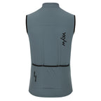 YKYWBIKE Herren Radsport Gelit Thermo-Fleece Fahrrad Windjacke Ärmellose Weste Winddicht Wasserdicht Radfahren