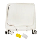 Handgepäck Roller Koffer Trolley 18" ABS-Schale Kabinengepäck Frontfach Multifunktionsräder Erweiterbar