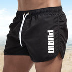 Neue heiße Sommer Badehosen Sport Fitnessstudio Laufshorts Herren Bademode Luxus Strandshorts Schnelltrocknende Herren-Badehosen Boardshorts