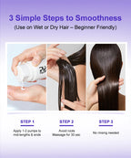 PURC Keratin Haarkur Leave-In Haarmaske Glättung Reparatur Geschädigtes Frizz Glattes Glänzendes Haar Creme Haarpflegeprodukte