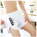 Fashion Locker Herrenunterwäsche 100% Baumwolle Weiche Mittelbund-Boxershorts Atmungsaktive Unterhosen Jungen Große Größen Boxershorts Schlafanzug