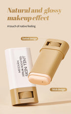 Bronze Foundation Stick Serum-verstärkte Hauttönung Seidige Textur Feuchtigkeitsspendende Deckkraft Concealer Base Ebenmäßiger Hautton Make-up