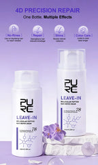 PURC Keratin Haarkur Leave-In Haarmaske Glättung Reparatur Geschädigtes Frizz Glattes Glänzendes Haar Creme Haarpflegeprodukte