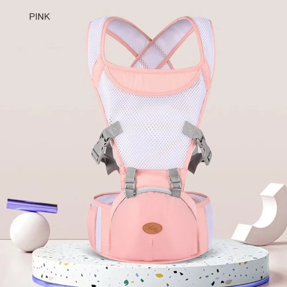 New 2 in 1 Baby Waist Stool Ergonomic Breathable Mesh Baby Carrier Detachable with Hip Seat Infant Baby Hipseat Baby Supplies