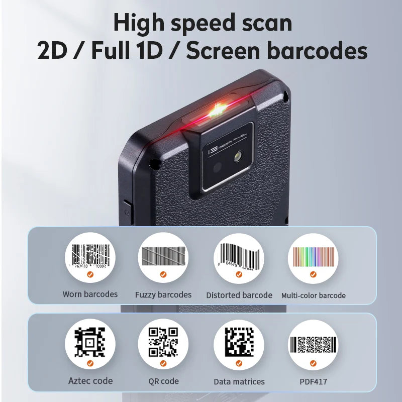 PDA927 Android 2D QR Code Leser Handheld-Terminal PDA Android Barcode-Scanner mit NFC RFID-Leser Medizingerät PDAs