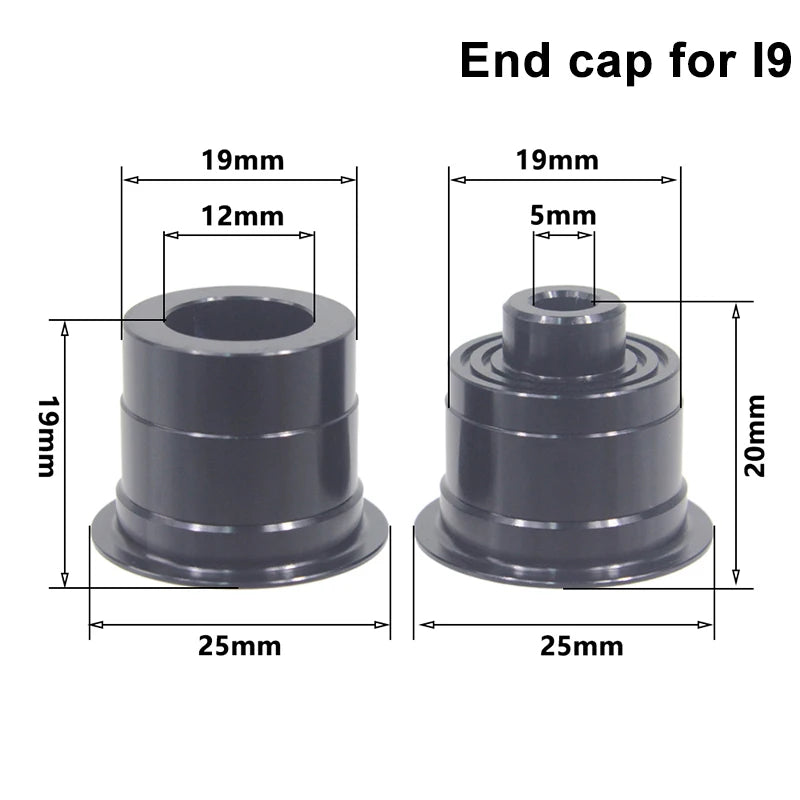 Fahrrad Micro Spline Freilauf MTB Rennrad Naben Konverter Endkappe Adapter 11/12 Fach MS HG DT Nabenkörper Treiber für XD DT240/350