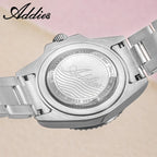 ADDIES Luxus Damenarmbanduhren Elegant Klassische 36mm Business Damenuhr BGW9 Leuchtend Wasserdicht Edelstahl Quarz Damenuhren