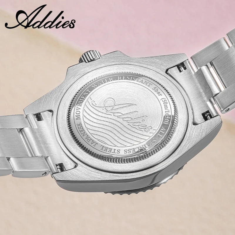 ADDIES Luxus Damenarmbanduhren Elegant Klassische 36mm Business Damenuhr BGW9 Leuchtend Wasserdicht Edelstahl Quarz Damenuhren
