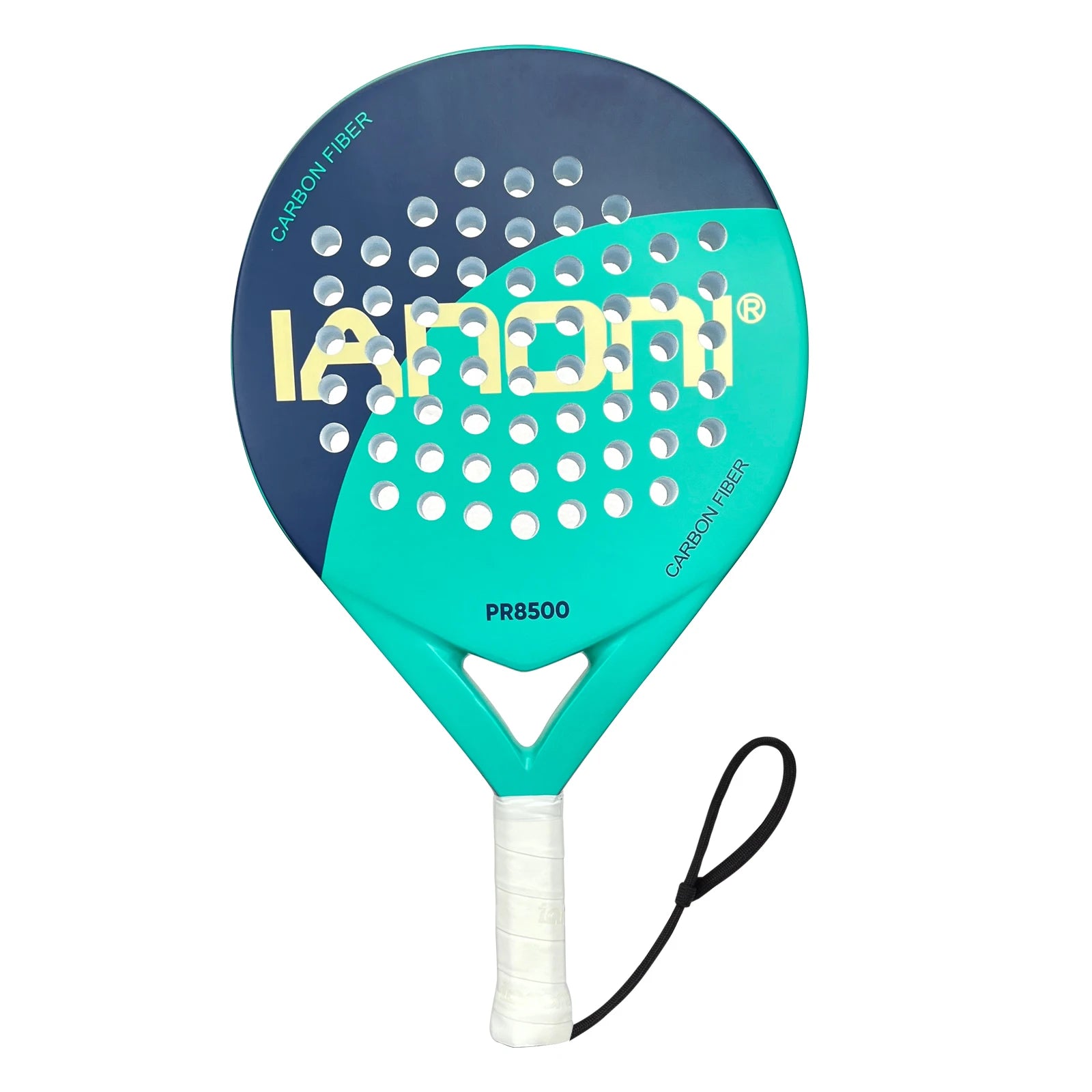 IANONI Padel-Schläger Carbon-Oberfläche mit EVA Memory Flex Schaumkern Padel-Tennisschläger Leichtgewicht