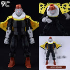9L3D Lucky13 Gojo Sukuna Jujutsu Fushiguro Toji Gojo Satoru Actionfigur Dummy13 T13 Mehrgelenkige Sammlerstücke Titan13