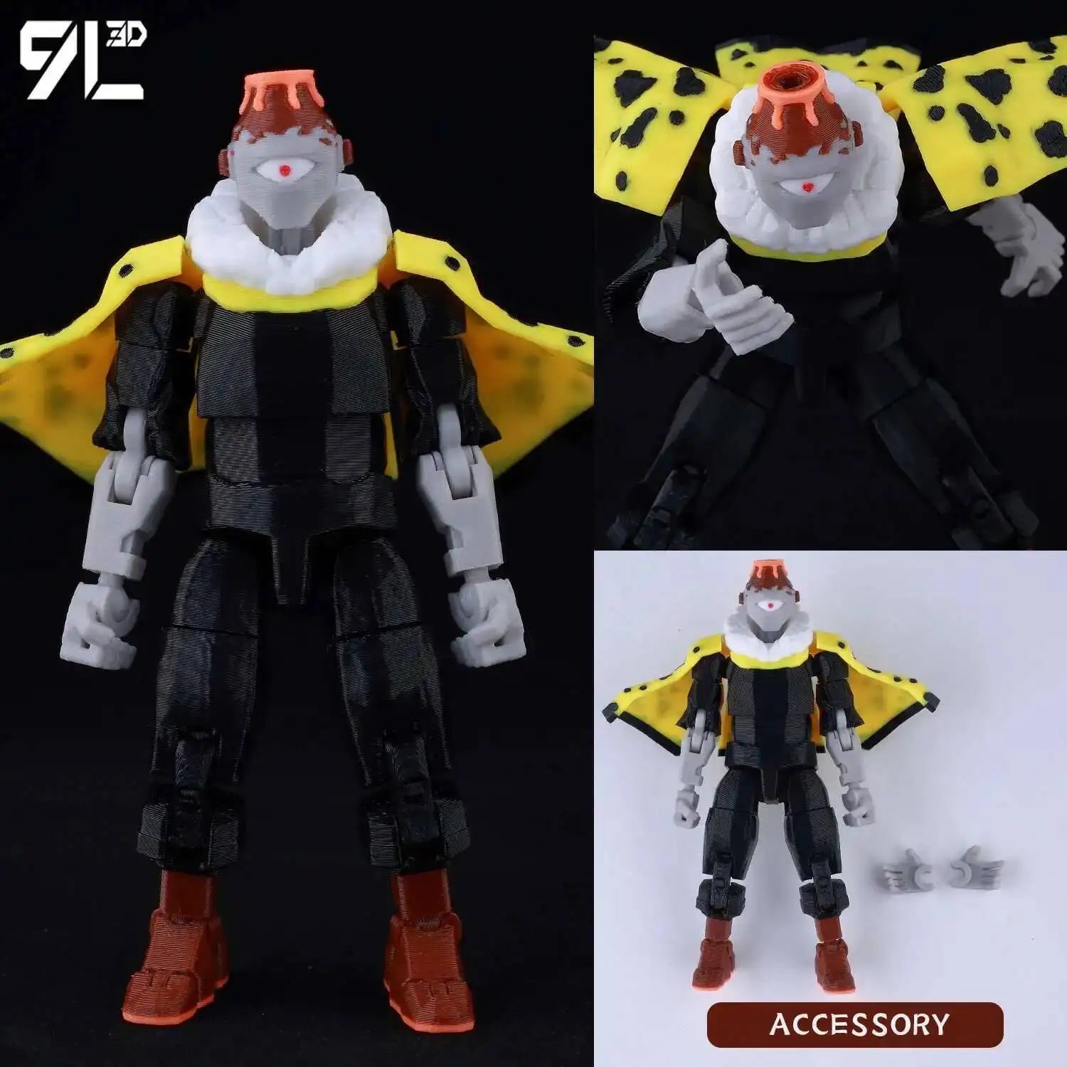 9L3D Lucky13 Gojo Sukuna Jujutsu Fushiguro Toji Gojo Satoru Actionfigur Dummy13 T13 Mehrgelenkige Sammlerstücke Titan13