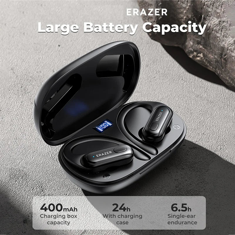 ERAZER XT60PRO Sport-Wireless-Kopfhörer Bluetooth-Ohrhörer In-Ear-Kopfhörer mit Geräuschunterdrückung und Mikrofon Ohrbügel Hauptbild