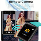 Multifunktionale Smartwatch für Damen und Herren, Bluetooth-verbunden, Telefon, Musik-Player, Fitness-Sportarmband, Schlafmonitor D13 Smartwatch
