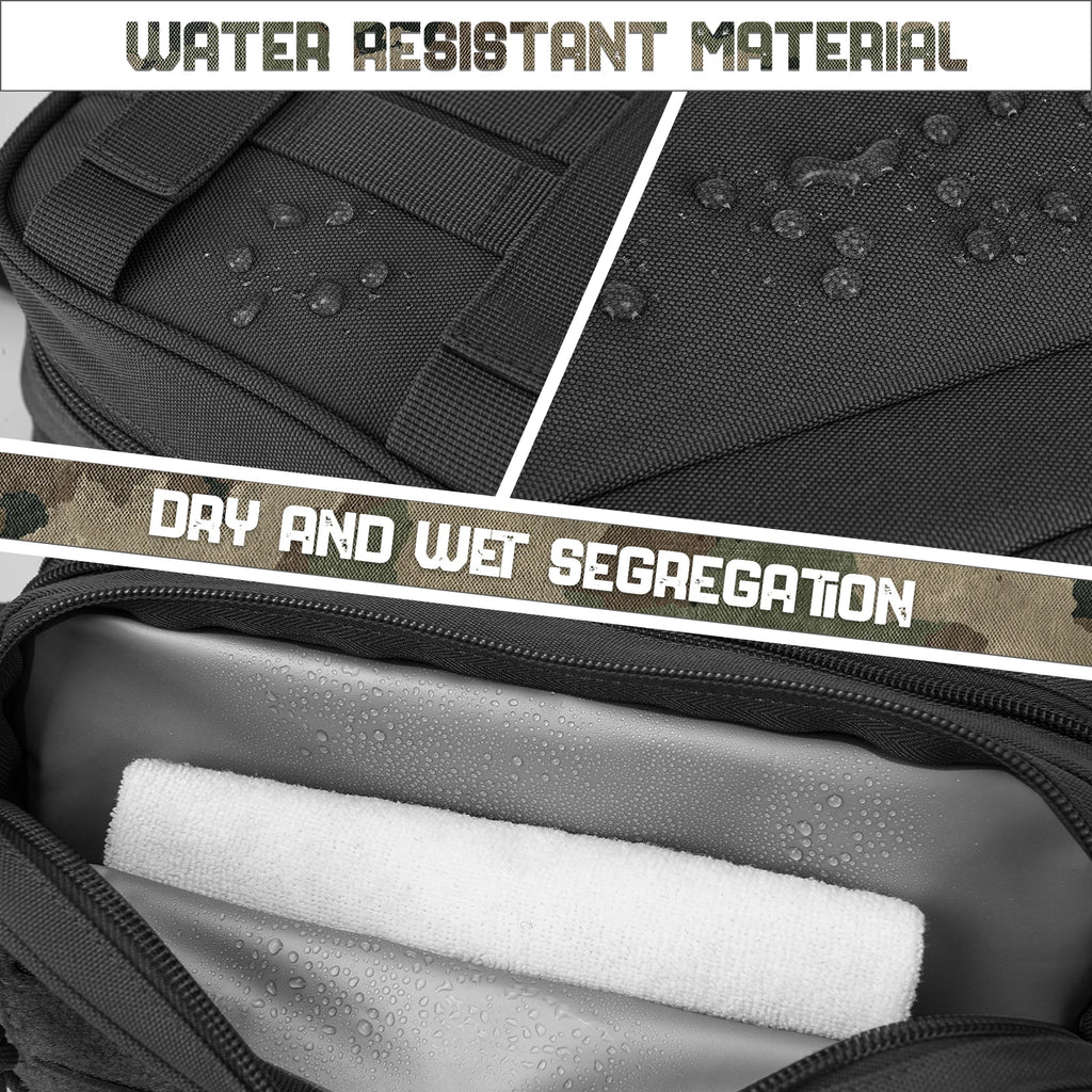 Taktische Kulturbeutel für Herren Hygienebeutel Herren Rasierkit Reise-Dusch-Kosmetiktasche Kosmetik-Organizer-Taschen