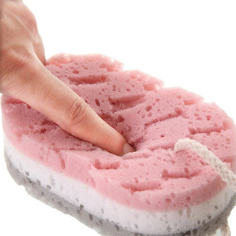 1-5PCS Weicher Duschschwammball Sanftes Peeling Massage Reinigungsbürste für die tägliche Körperpflege und zum Baden
