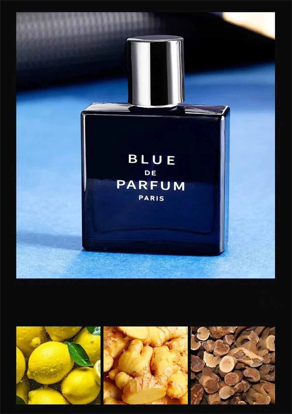 Luxusmarkenparfüm Herren Köln 100ml Parfums Homme Geschenkbox 4-teiliges Set Parfums Masculinos Natürlicher blumiger fruchtiger Duft Spray