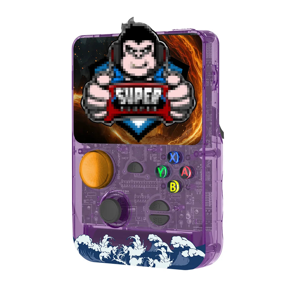 Neueste Handheld-Spielkonsole mit 3,5-Zoll-IPS-HD-Bildschirm und 3D-Smooth-Joystick, großem Speicher und Unterstützung für TF-Speicherkarte R36S Plus
