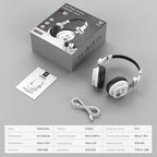 Onikuma Bluetooth Headphones Over Ear Hifi Stereo Music Headset Professional True Sports with Earphones TF/AUX Music Player