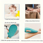 1 Stück Peeling-Handschuh - Peeling-Handschuh für abgestorbene Haut, Bade-Peeling-Handschuhe für Dusche, Spa, Massage, Körperpeeling, Badezubehör