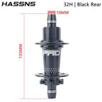 HASSNS Noisy Cube Pro 7 Freilauf MTB Hinterradnabe 32 Loch Dirt Jump Bike Nabe Wechsel Fahrrad Cube 15*100/10*135MM Fahrradbuchsen