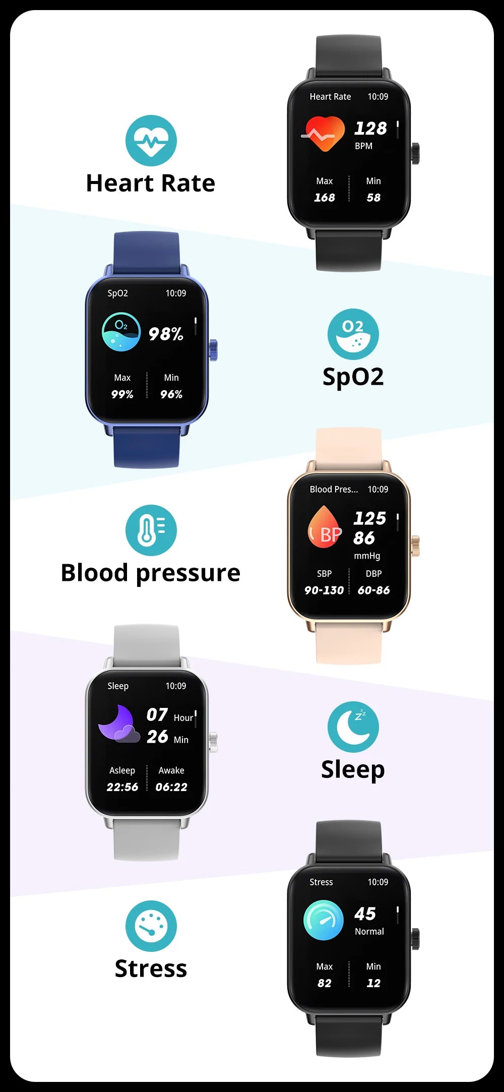 COLMI P81 Smartwatch mit Anruffunktion, Ultra 1,9 Zoll Bildschirm, 24 Std. Gesundheitsüberwachung, über 100 Sportmodi, Bluetooth Smartwatch für Herren und Damen