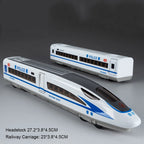 1:60 Maßstab FuXing Hochgeschwindigkeitszug Spielzeugauto Modell Sound Licht Fernbedienung Elektrische Simulation Zugmodelle Ornamente Geschenke