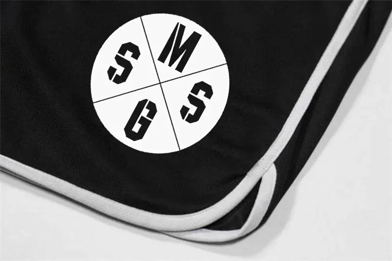 Sommer-Sport-Shorts, atmungsaktiv, Mesh, Herren, Kordelzug, elastische Hose, Lauftraining, Outdoor, Fitness, Jogging, gerade