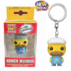 2026 Funko Schlüsselanhänger Ranger Rot Blau Pink Minion Kevin Otto Stuart Spider Spot Vash Ahsoka Inuyasha Homer Sam Sally Figuren Spielzeug