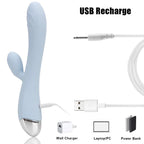 Dildo Vibrator für Frauen Leistungsstarker G-Punkt Klitorisstimulator Vagina Massagestab AV Zauberstab Weiblicher Masturbator Sexspielzeug für Erwachsene ab 18 Jahren