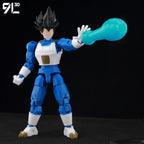 9L3D Gedruckte Dragon Ball Son Goku Vegeta Beerus Frieza Anime Lucky13 Dummy13 Titan13 Actionfiguren Mehrgelenkige Bewegliche Spielzeuge