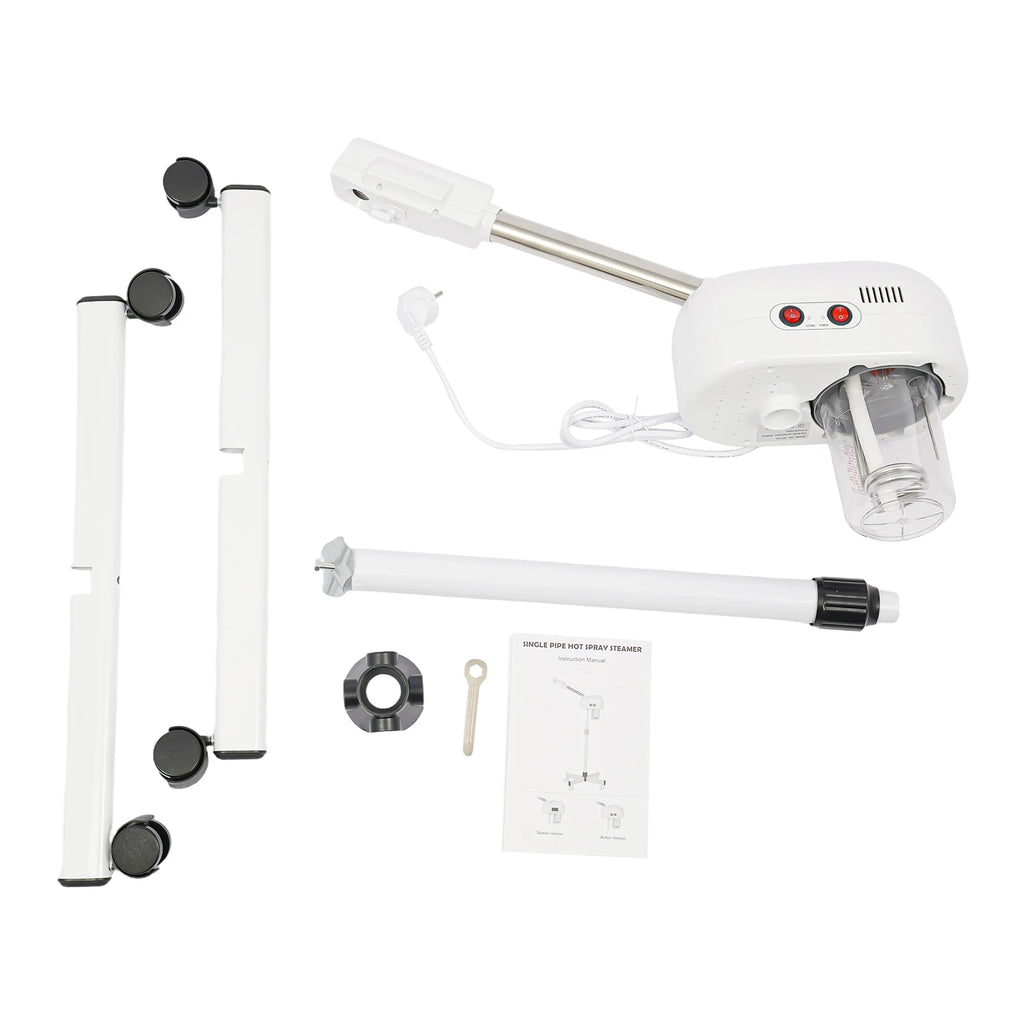 Professioneller 2-in-1-Ozon-Gesichtsdampfer mit automatischer Abschaltautomatik für Schönheitssalons, Spas und Hautpflege zu Hause