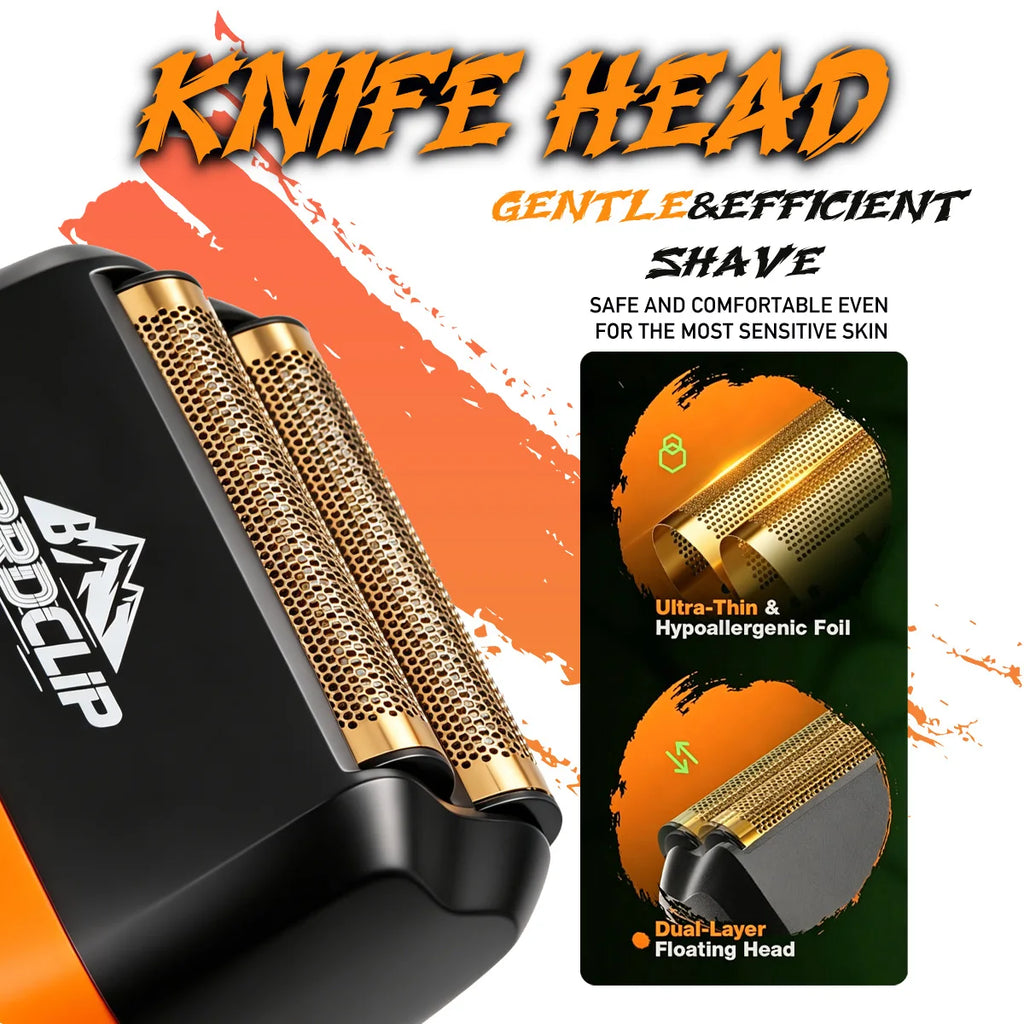 Neuer professioneller BRDCLIP Salon Friseur-Set Vektormotor Haarschneidemaschine 7800-13000 U/min Trimmer 8000-13000 U/min Metallgehäuse 2603 Rasierer