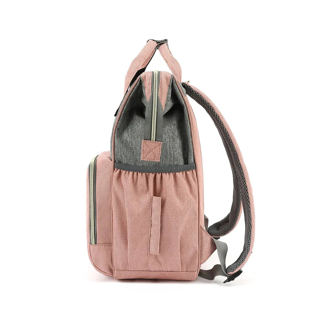 Wickeltasche Baby Wickeltasche Wasserdichter Rucksack Mode Mama Mutterschaft Markenrucksack für Mütter