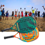 Neuestes hochwertiges Beach-Tennis-Racket aus Carbonfaser, weiche EVA-Oberfläche, Beach-Tennisschläger mit Tasche, leicht