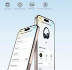 Baseus BH1 Lite Kabellose Kopfhörer Bluetooth 6.0 ENC Klare Anrufe Super Bass Hit Kopfhörer 80 Stunden Spielzeit Over-Ear Headset