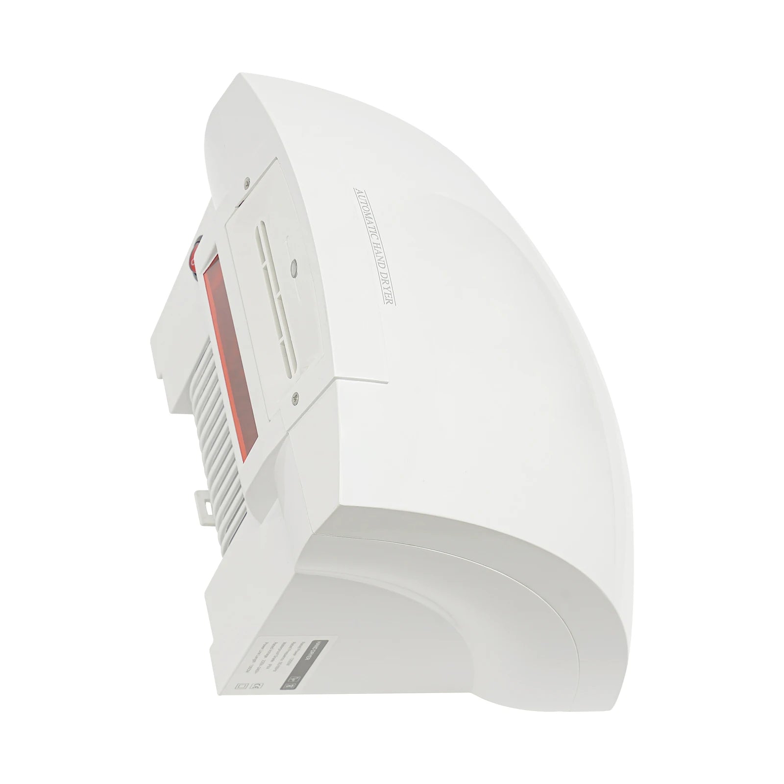 Elektrischer Infrarot-Sensor-Händetrockner 1200W Hohe Effizienz Automatischer Kompakter Warmluft-Händetrockner für Heim-, Toiletten- und Bürobereich