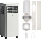 SHINCO 7000 BTU Mobiles Klimagerät (2,05 kW), Kühlen & Ventilieren & Entfeuchten, Raumgröße bis zu 54 m³ (18 ㎡)