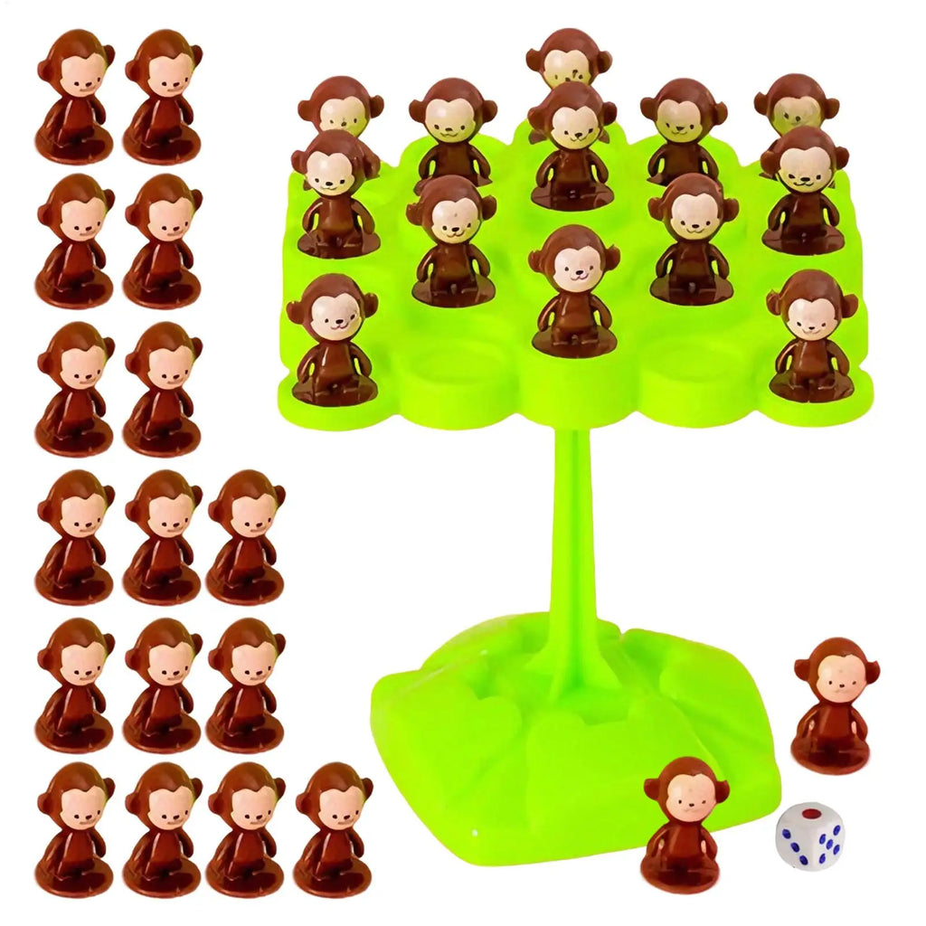 1 Stück Balancing Tree Spielzeug Digital Affenwaage Pädagogisches Zahlenbrettspiel Kinder Lernspielzeug Montessori Mathe Spielzeug