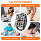 42 Köpfe Faszienpistole Hochfrequenz-Vibrations-Tiefenmassagegerät Rücken Taille Oberschenkel Massagegerät Nacken Schulter Muskel Massagegerät