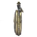 Retro Charm Neutral Handsome Fashion Dragon Carving Quartz Pocket Watch Steampunk Men's and Women's Necklace Pendant Gift