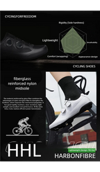 Speed Cycling Sneaker Herren Rennradschuhe Cleat-Schuhe SPD-Schuhe Fahrrad Flat Pedal Schuhe Herren Outdoor-Schuhe Weiß
