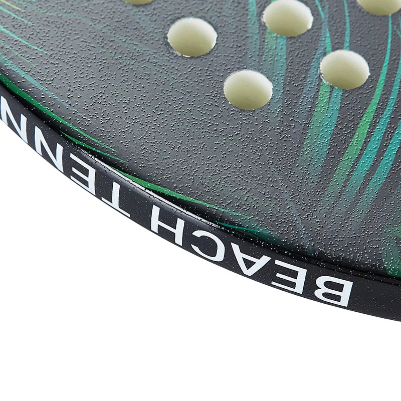 Kawasaki Beach-Tennisschläger aus Carbonfaser mit weicher Schlagfläche und schützender Schlägerhülle