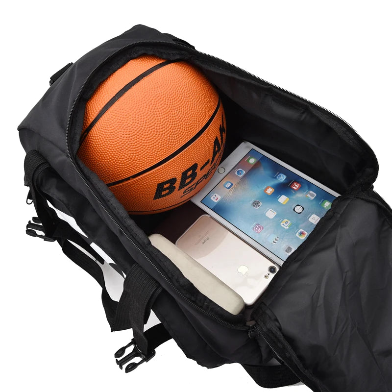 Sporttasche Wasserdichte Fitnesstasche Sport Herren Damen Tasche Outdoor Fitness Tragbare Taschen Ultraleicht Yoga Sport Großer Reise-Rucksack