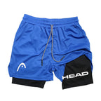 Anime Berserk Herren-Laufshorts Fitnessstudio Training 2-in-1 Sport Schnelltrocknend Workout Jogging Doppelschicht Sommer