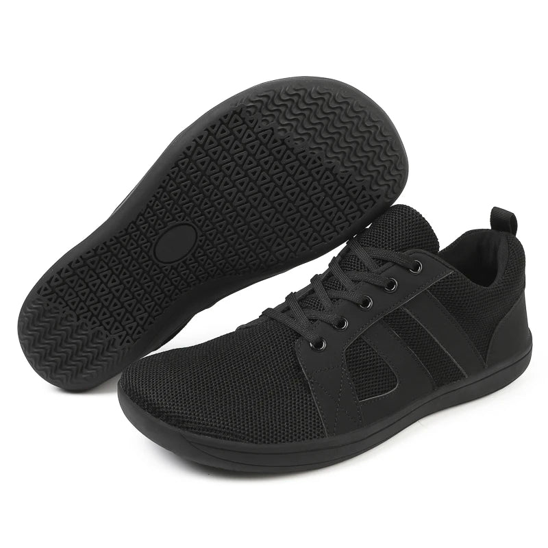 FANCYLEE Klassische Damen GAT Barfuß-Sneaker Retro Wildleder Minimalistische Walkingschuhe Weite Passform Zero Drop Freizeitschuhe Größe 36-41