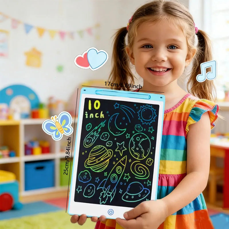 8.5/10/12 Zoll LCD Schreibtafel Zeichenbrett Doodle Kreidetafel Lernspielzeug für Kinder Geburtstagsgeschenk Reisespiel