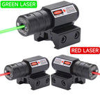 Taktischer Rotpunkt-Laserpointer für die Jagd mit 11mm/20mm Montage, verstellbarem Visier, Zubehör für Picatinny-Schiene