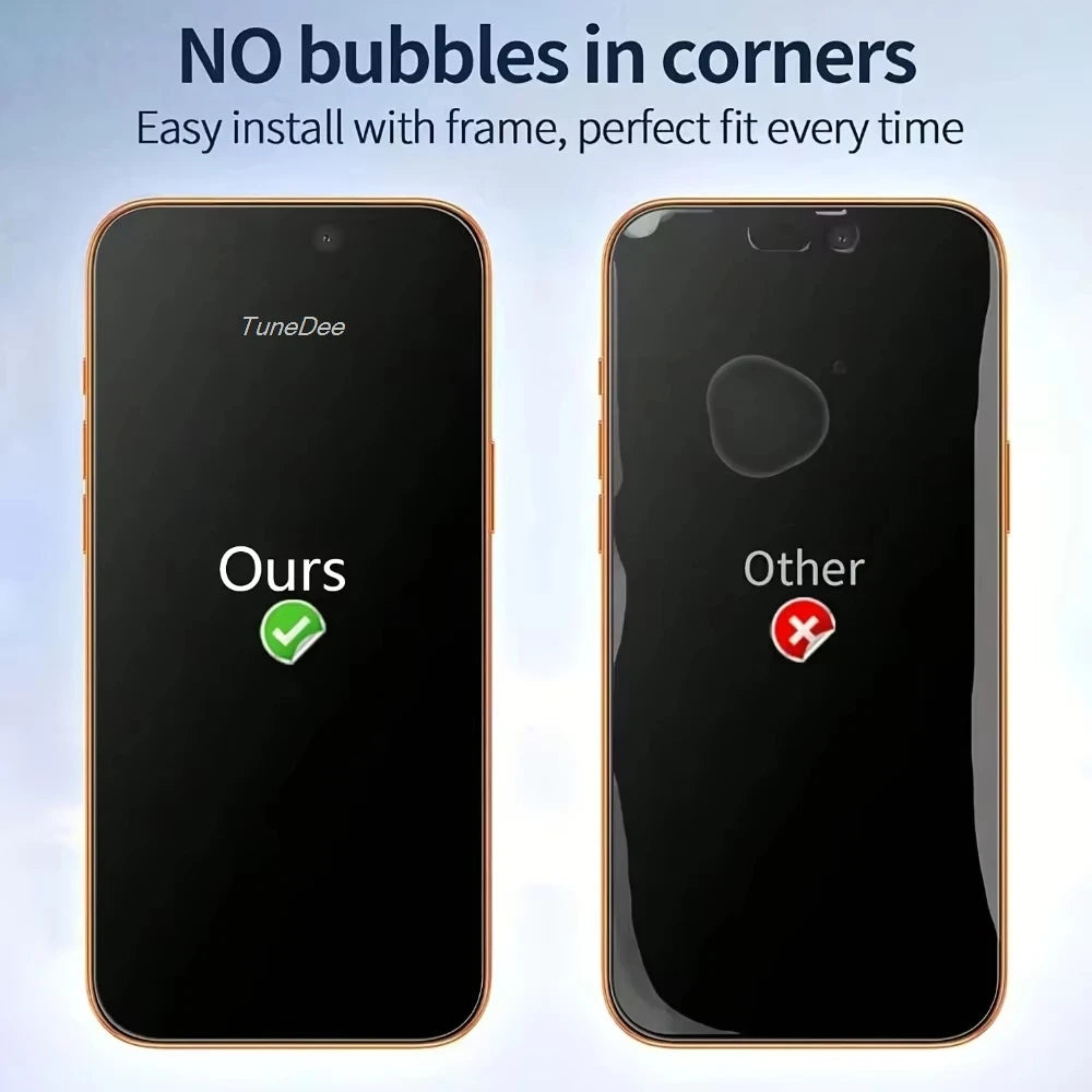 1-3 Stk. Matte Displayschutzfolie für iPhone 17 Pro Max 16 15 14 13 12 11 X XR XS Max 6 7 8 Plus SE Gehärtetes Glas Schutzfolie