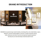 BANGWEI Elegante Luxus Quarz Damenuhr Mode Klassisch Einfach Edelstahluhren Automatisches Datum Wasserdicht Diamant Damen Armbanduhr